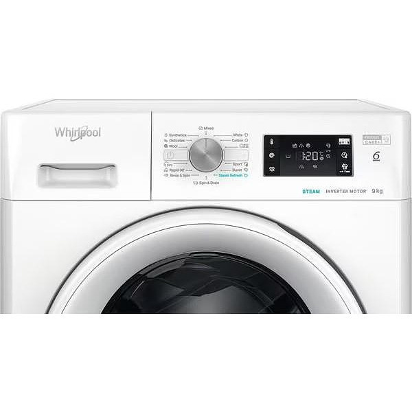 Whirlpool Πλυντήριο Ρούχων 9kg 1400 Στροφών FFB 9489 WV