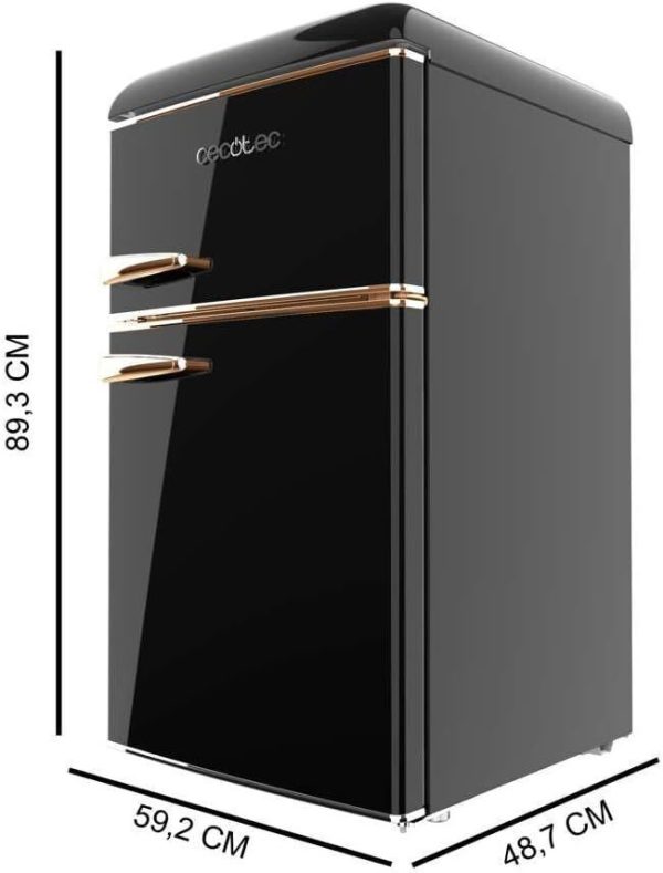 Cecotec Bolero CoolMarket 2D Origin 01897 Mini Bar Υ89.3xΠ48.7xΒ59.2εκ. Μαύρο