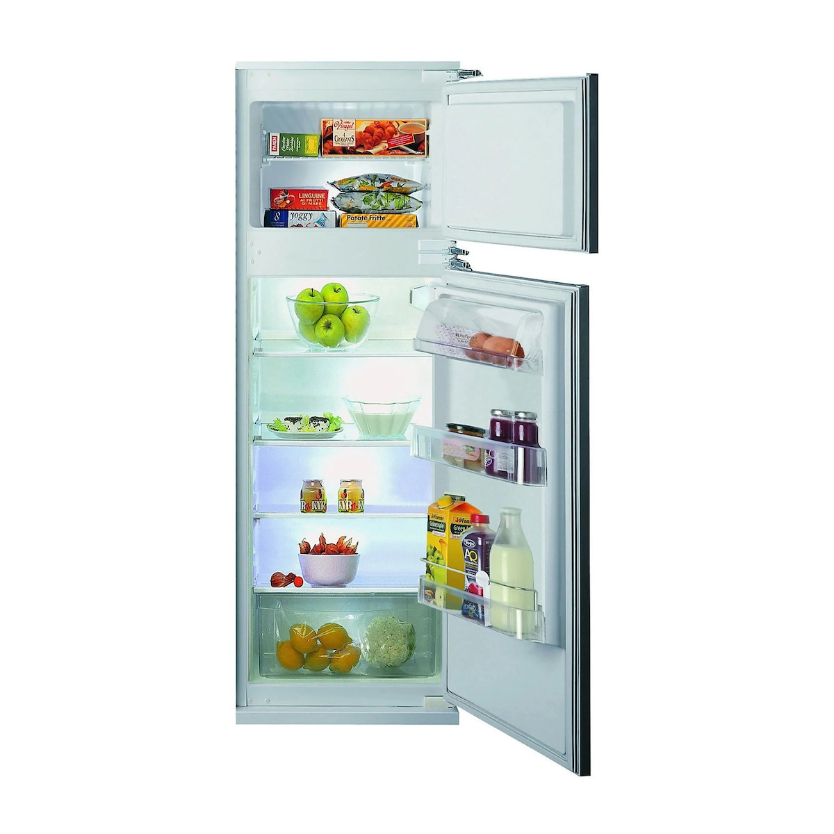 Ariston BDFS 2422 Ψυγείο Δίπορτο Υ144.1xΠ54xΒ54.5εκ. Μαύρο