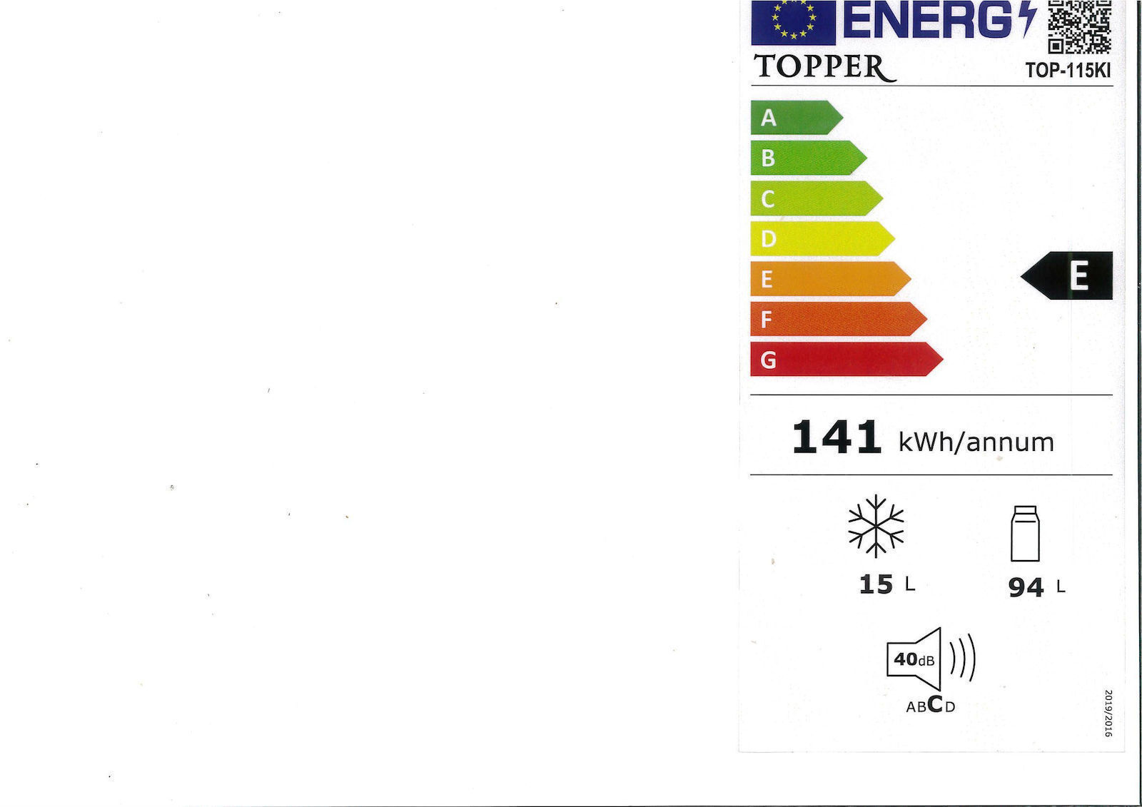 Topper TOP-115KI Mini Bar Υ84xΠ54.5xΒ57εκ. Inox