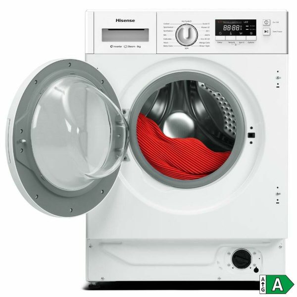 Hisense Πλυντήριο Ρούχων 8kg 1400 Στροφών WF3M841BWIES