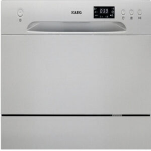 AEG F56202S0 Πλυντήριο Πιάτων Πάγκου 55cm για 6 Σερβίτσια Inox