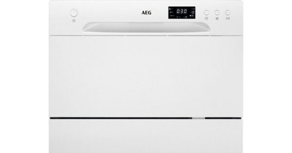 AEG FFB21200CW Πλυντήριο Πιάτων Πάγκου 55cm για 6 Σερβίτσια Λευκό