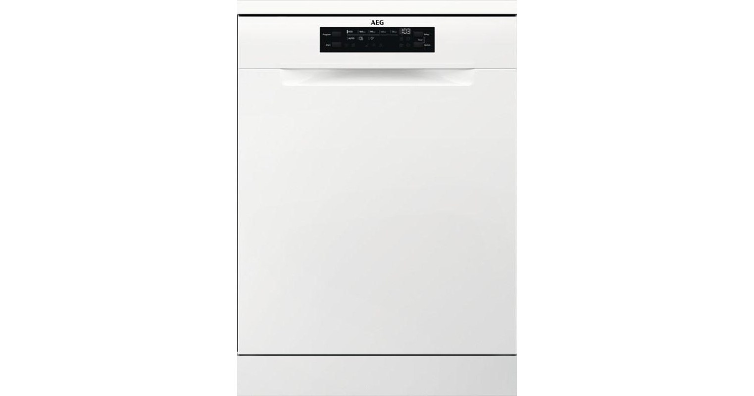 AEG FFB53927ZW White Ελεύθερο Πλυντήριο Πιάτων 59.8cm για 14 Σερβίτσια Λευκό