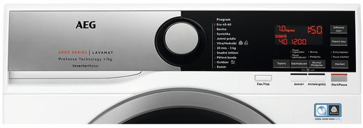 AEG L6SME27S Πλυντήριο Ρούχων 7kg 1200 Στροφών