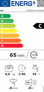 AEG L7FBE69SA Πλυντήριο Ρούχων 9kg 1600 Στροφών