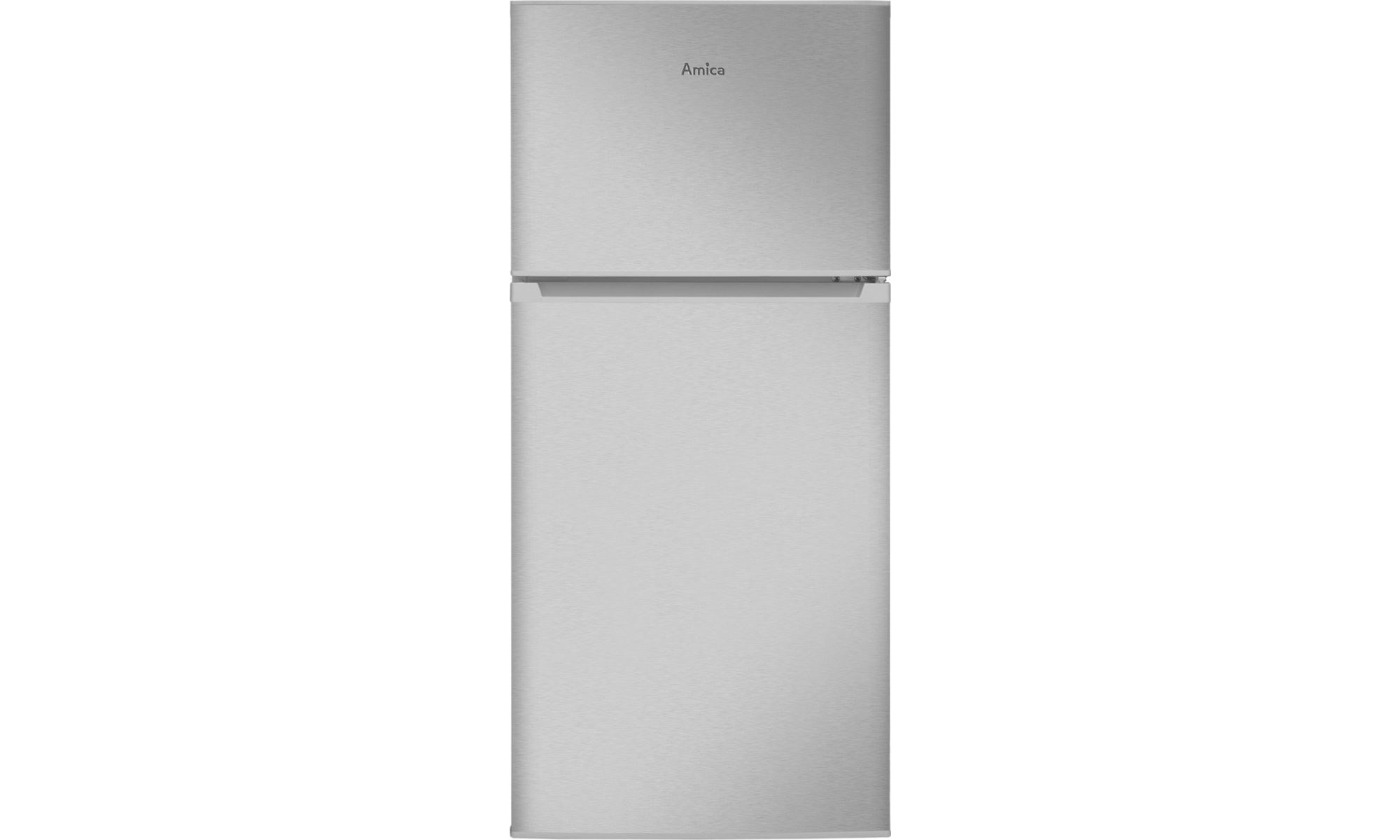 Amica FD2015.4X Δίπορτο Ψυγείο 167lt Υ122xΠ54xΒ57cm Inox