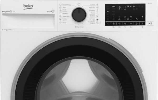 Beko B3 WFT 5124111 WP Πλυντήριο Ρούχων 12kg 1400 Στροφών