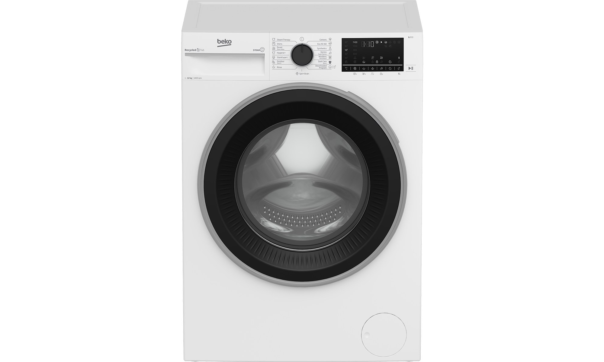 Beko B3 WFT 5124111W Πλυντήριο Ρούχων 12kg 1400 Στροφών