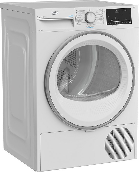 Beko B3T68230 Στεγνωτήριο Ρούχων 8kg A++ με Αντλία Θερμότητας