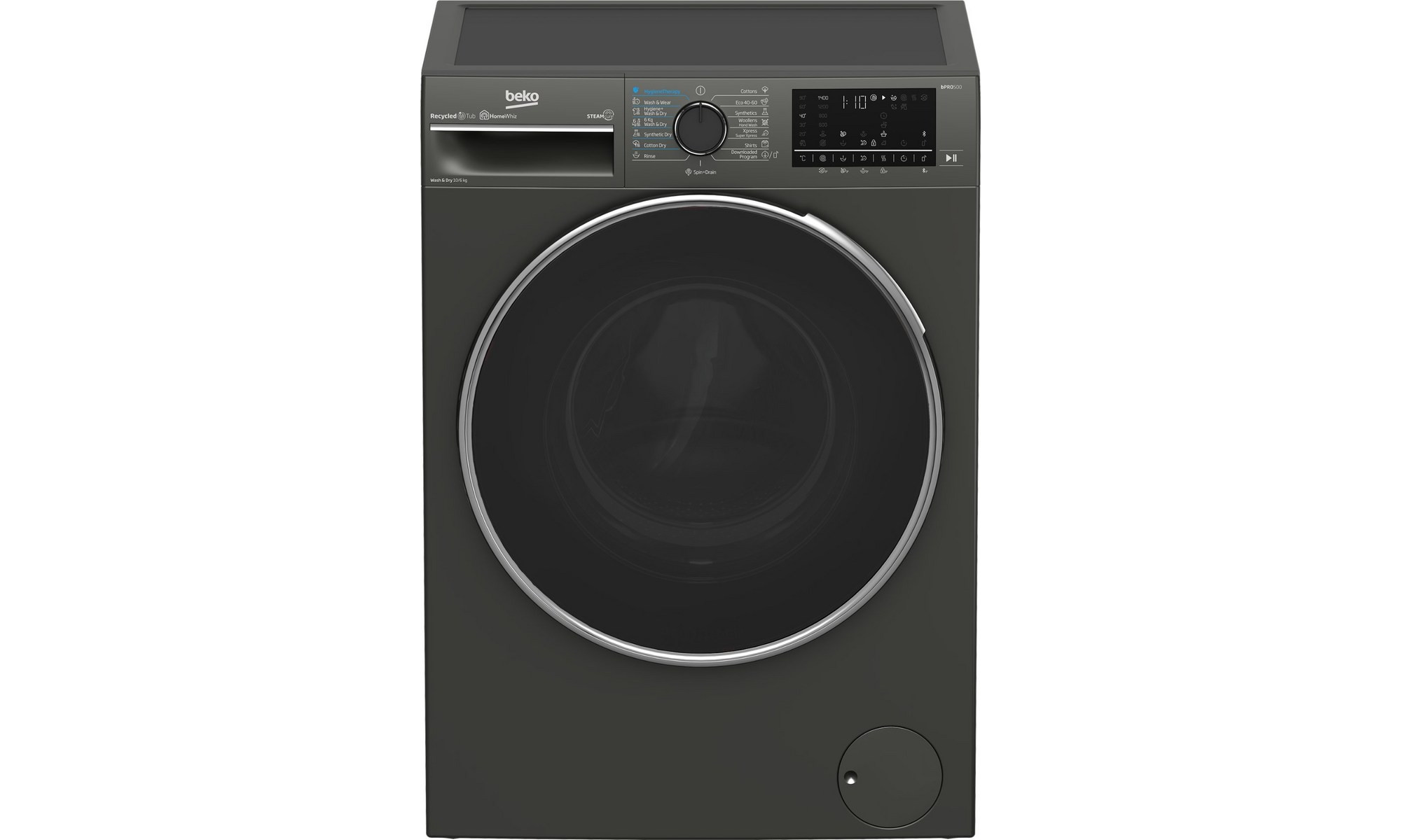 Beko B5DFT510447M7 Πλυντήριο Στεγνωτήριο Ρούχων 10kg / 6kg Ατμού 1400 Στροφές