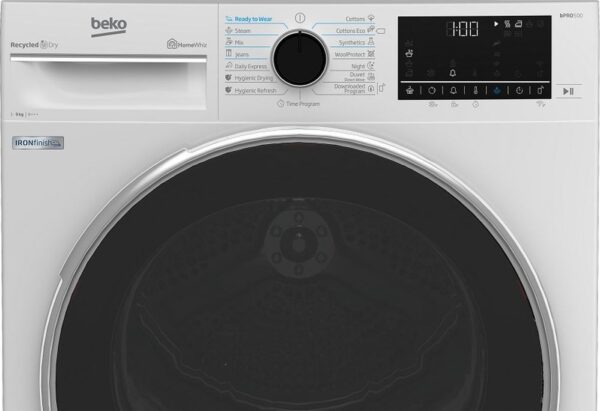 Beko B5T69243 Στεγνωτήριο Ρούχων 9kg A+++ με Αντλία Θερμότητας