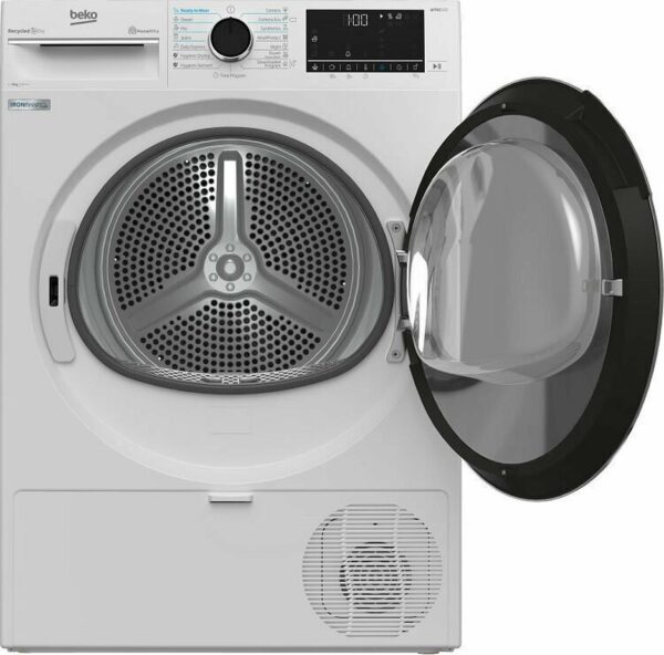 Beko B5T69243 Στεγνωτήριο Ρούχων 9kg A+++ με Αντλία Θερμότητας