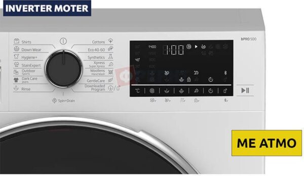 Beko B5WFU79418WB Πλυντήριο Ρούχων 9kg 1400 Στροφών