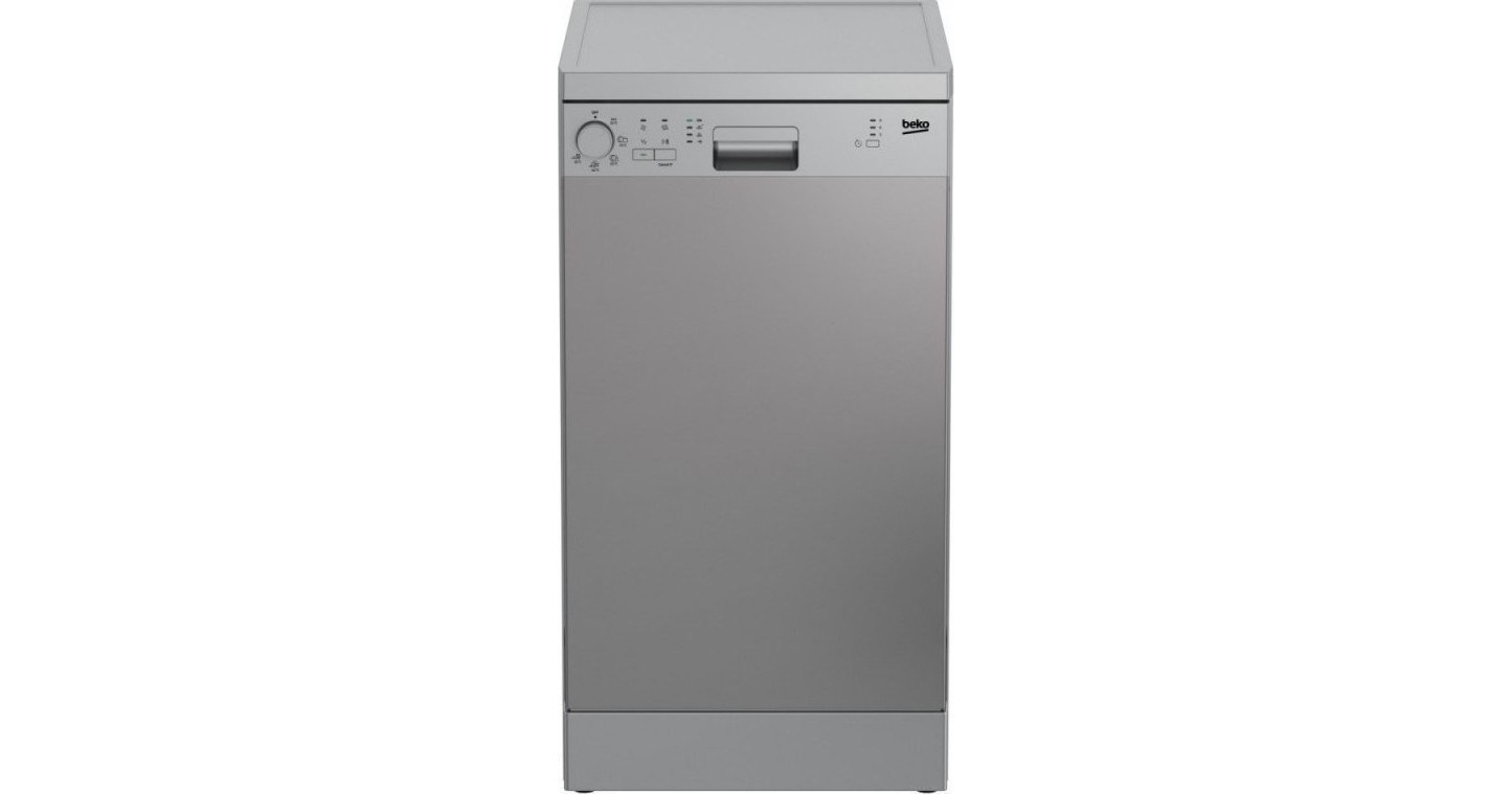 Beko DFS05011X Ελεύθερο Πλυντήριο Πιάτων 45cm για 10 Σερβίτσια Inox