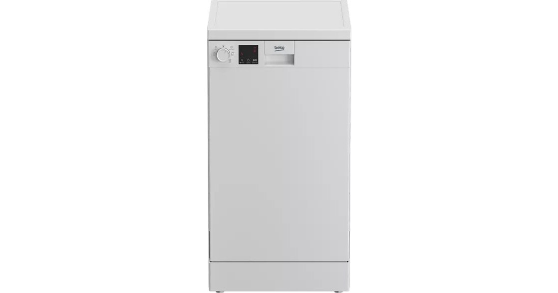 Beko DVS05022W Ελεύθερο Πλυντήριο Πιάτων 45cm για 10 Σερβίτσια Λευκό