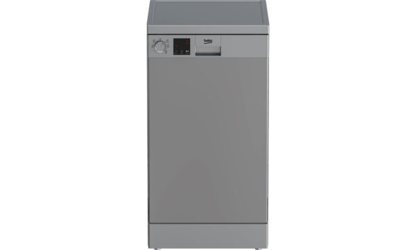 Beko DVS05024S Ελεύθερο Πλυντήριο Πιάτων 44.8cm για 10 Σερβίτσια Inox