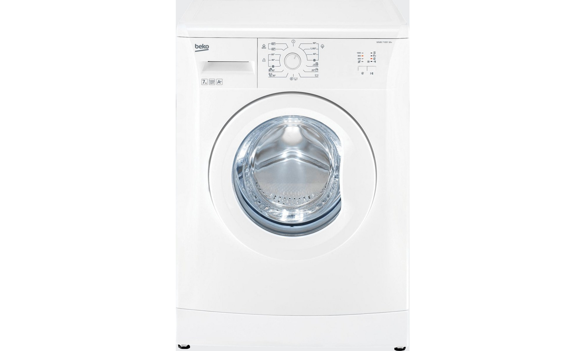 Beko WMB 71001M Πλυντήριο Ρούχων 7kg 1000 Στροφών