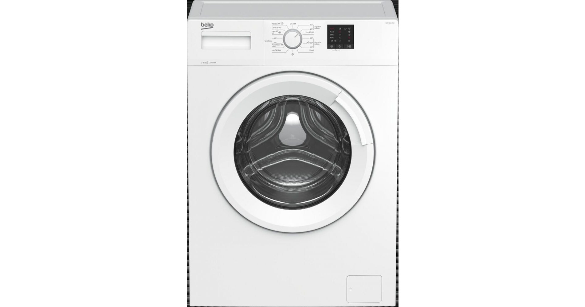 Beko WRV 6611 BWR Πλυντήριο Ρούχων 6kg 1200 Στροφών