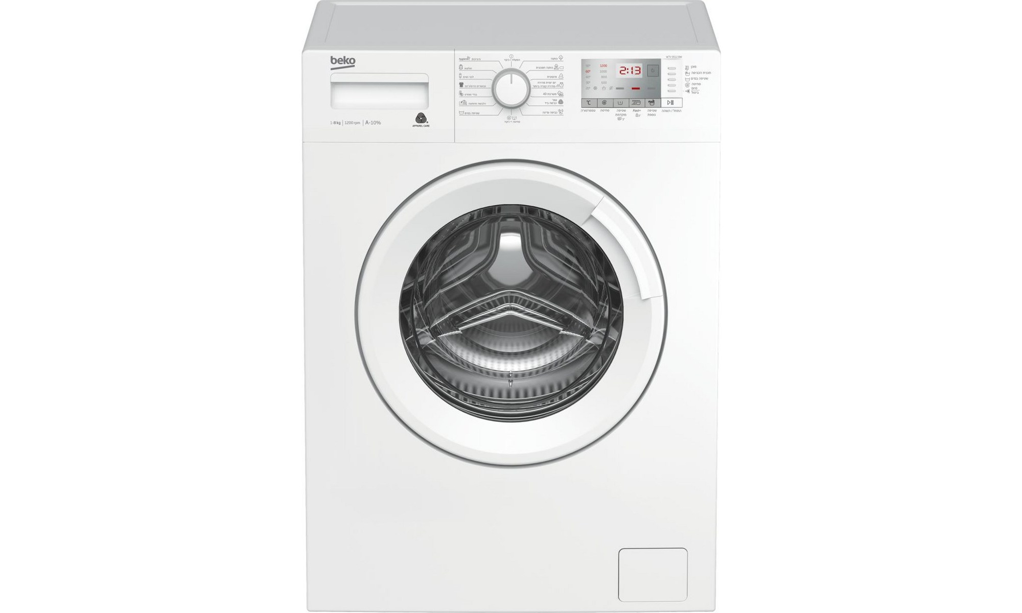 Beko WTV 8512 XSW Πλυντήριο Ρούχων 8kg 1000 Στροφών