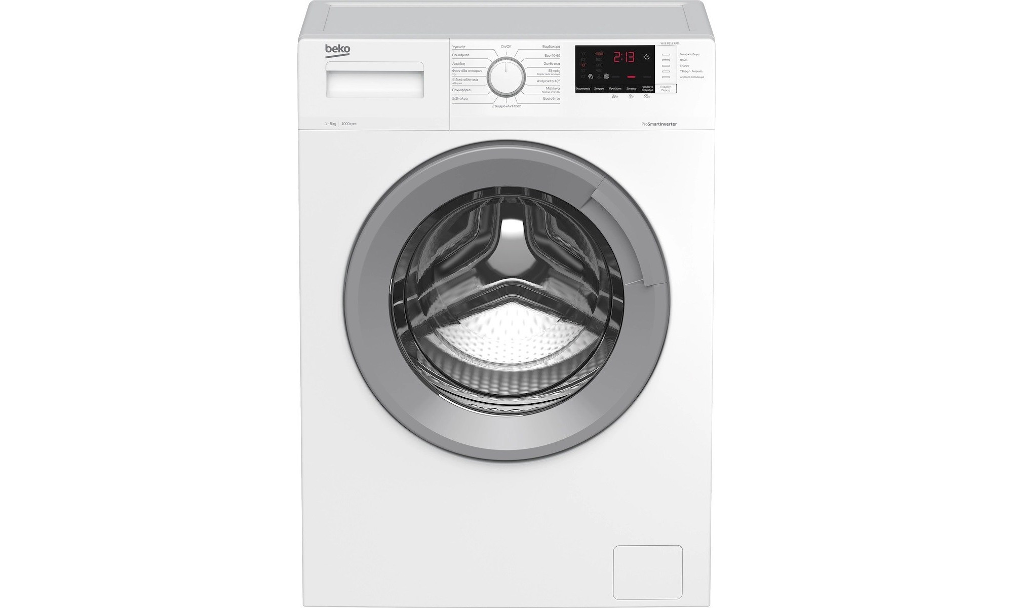 Beko WUE 8512 PAR Πλυντήριο Ρούχων 8kg 1000 Στροφών