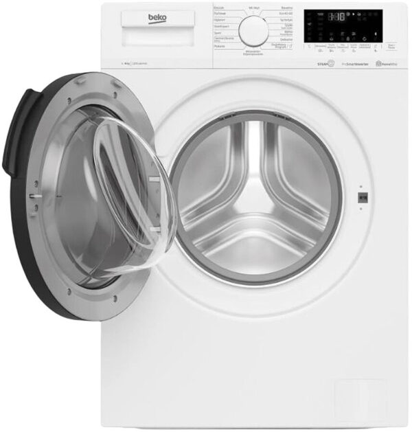 Beko WUE6624XWWS Πλυντήριο Ρούχων 6kg 1200 Στροφών