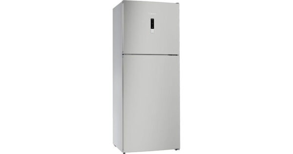 Bosch KDN43V1FA Δίπορτο Ψυγείο 328lt Full No Frost Υ175xΠ70xΒ60cm Inox