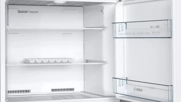 Bosch KDN43V1FA Δίπορτο Ψυγείο 328lt Full No Frost Υ175xΠ70xΒ60cm Inox