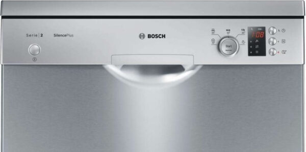 Bosch SMS25AI05E Ελεύθερο Πλυντήριο Πιάτων 60cm για 12 Σερβίτσια Inox