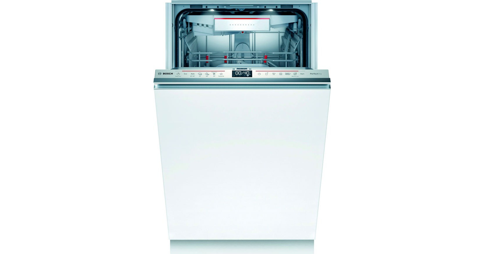 Bosch SPV6ZMX23E Εντοιχιζόμενο Πλυντήριο Πιάτων 45cm για 10 Σερβίτσια Λευκό με Wi-Fi