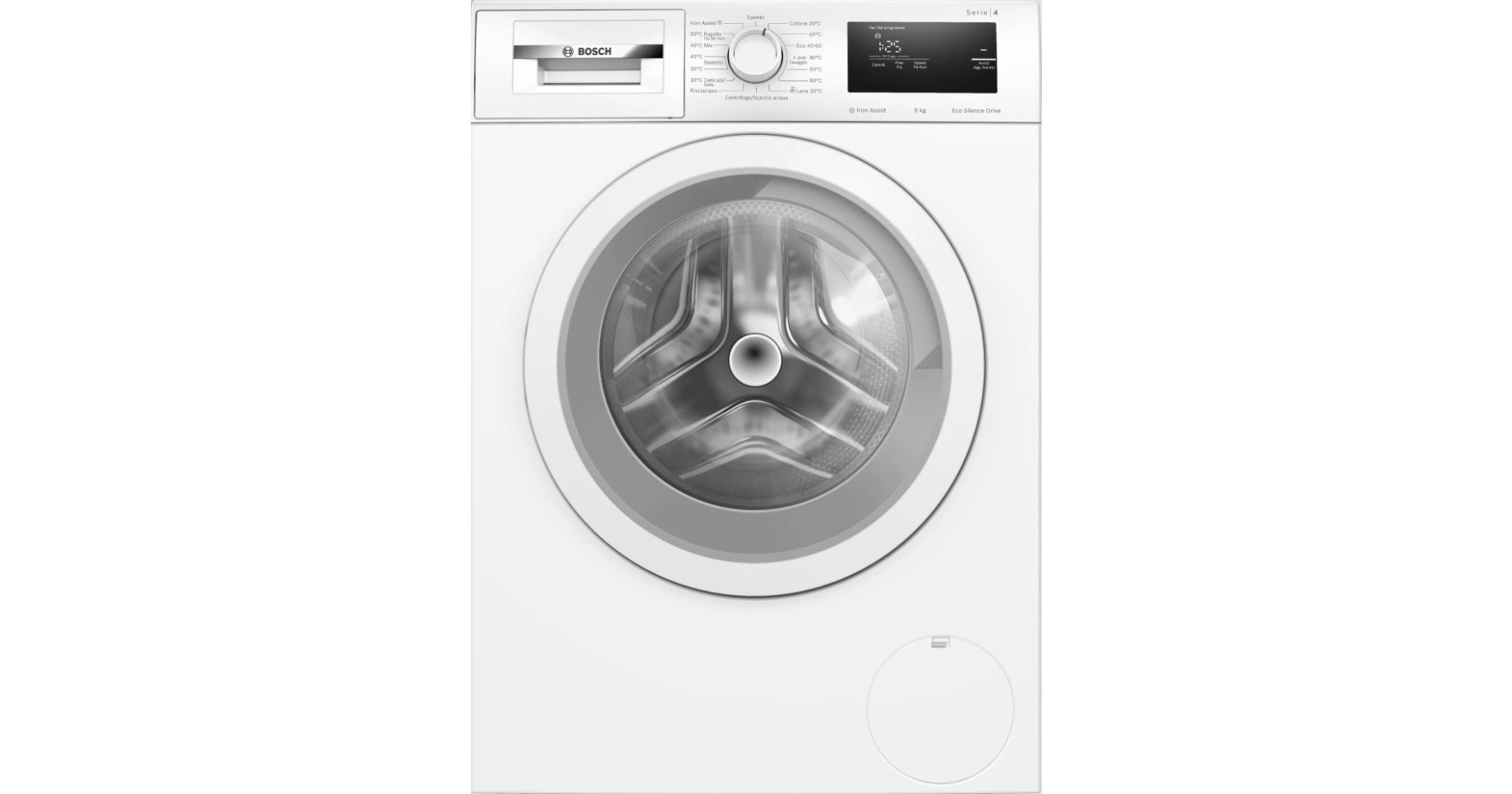 Bosch WAN24009II Πλυντήριο Ρούχων 9kg 1200 Στροφών