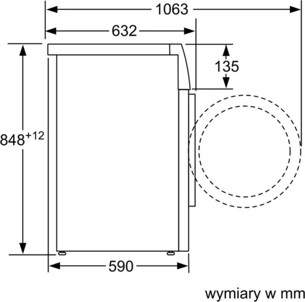 Bosch WAN242G9PL Πλυντήριο Ρούχων 9kg 1200 Στροφών