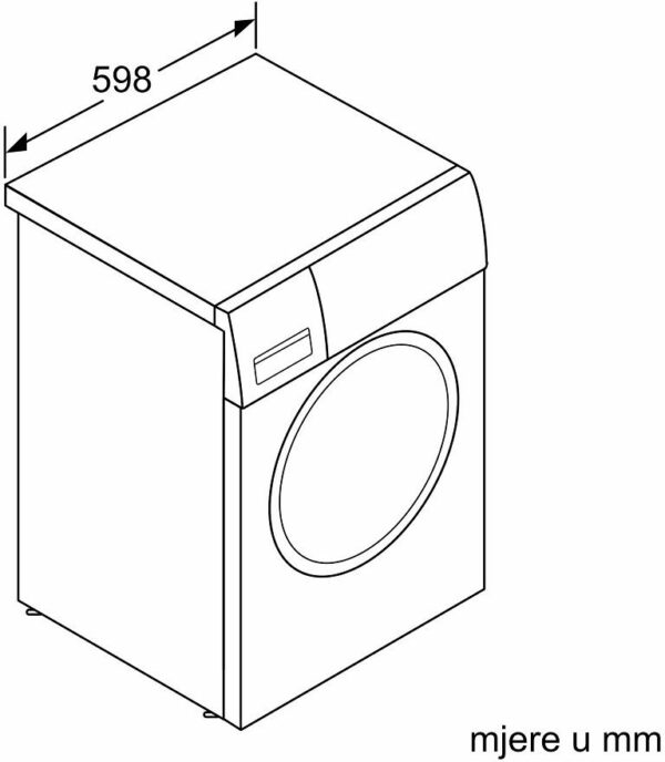 Bosch WAU28RH0BY Πλυντήριο Ρούχων 9kg 1400 Στροφών