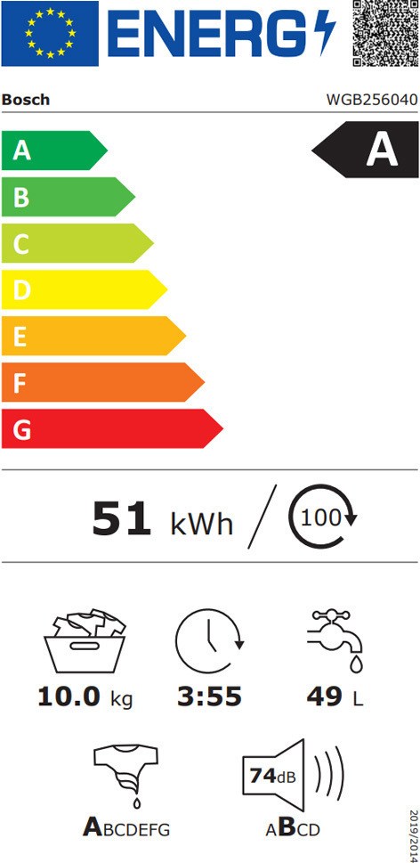 Bosch WGB256040