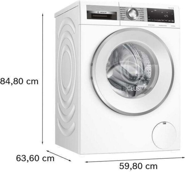 Bosch WGG144ZEPL Πλυντήριο Ρούχων 9kg 1400 Στροφών