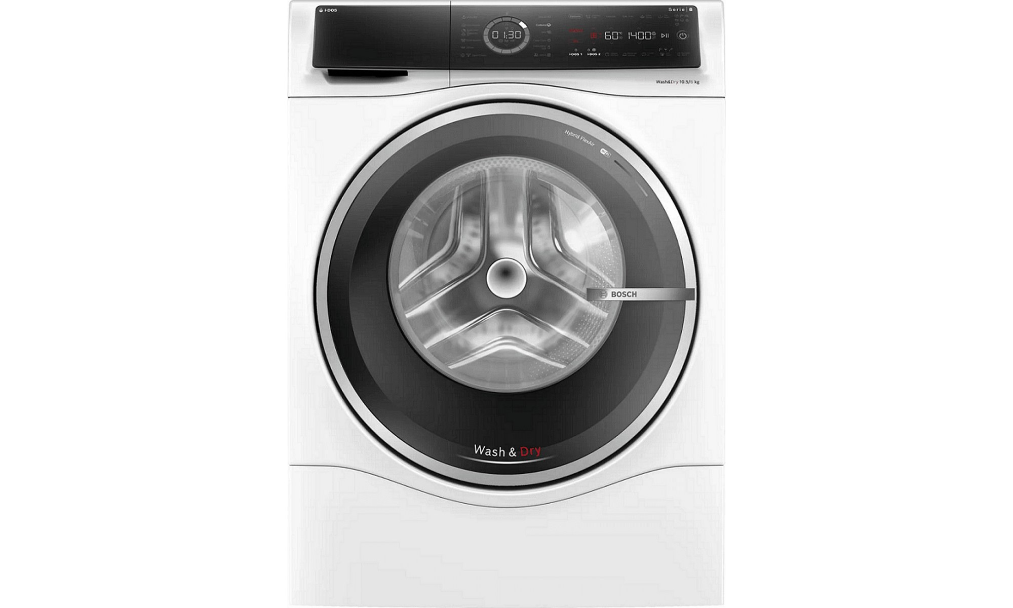 Bosch WNC254A0BY Πλυντήριο Στεγνωτήριο Ρούχων 10.5kg/6kg Ατμού 1400 Στροφές