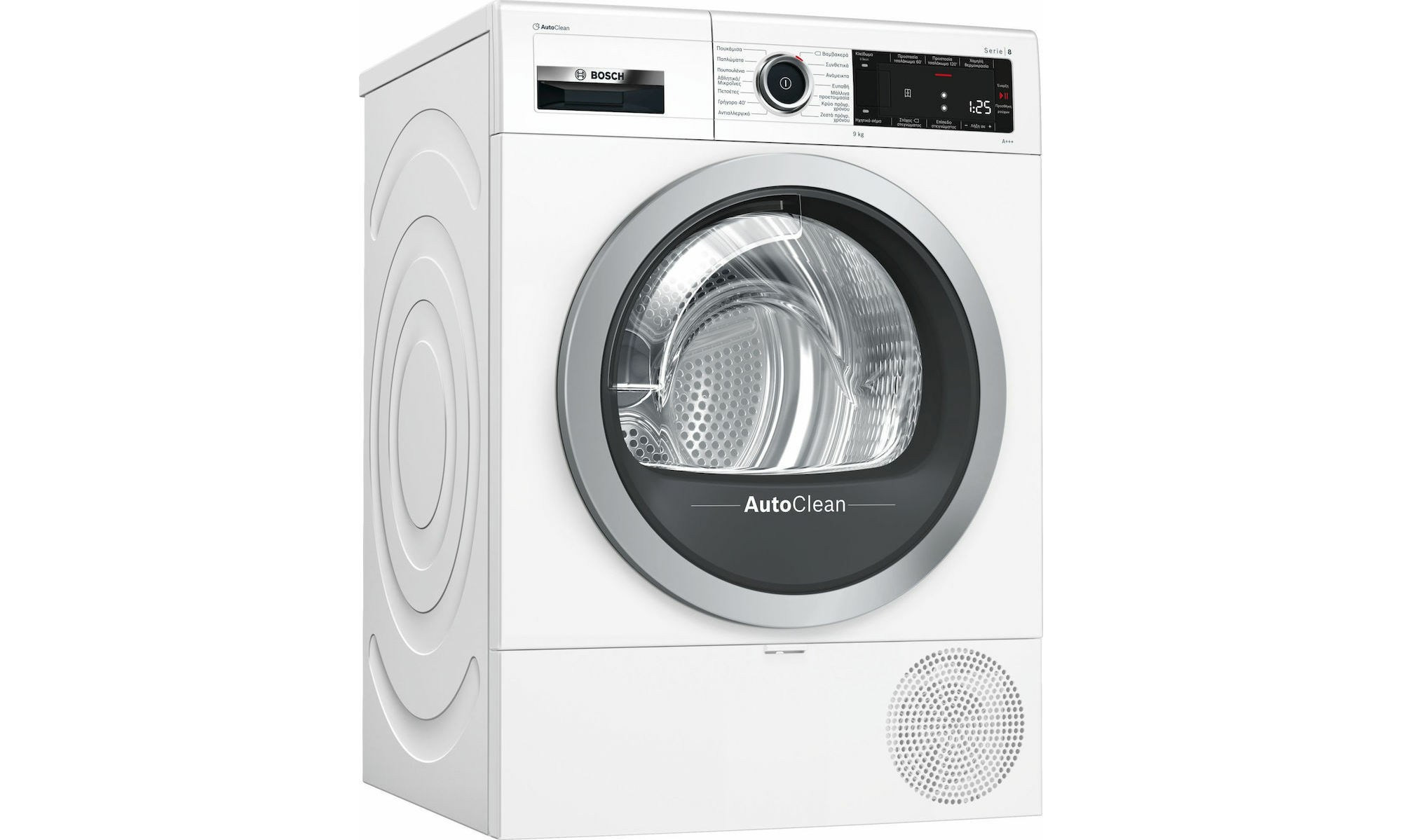 Bosch WTX87MW9GR Στεγνωτήριο Ρούχων 9kg A+++ με Αντλία Θερμότητας