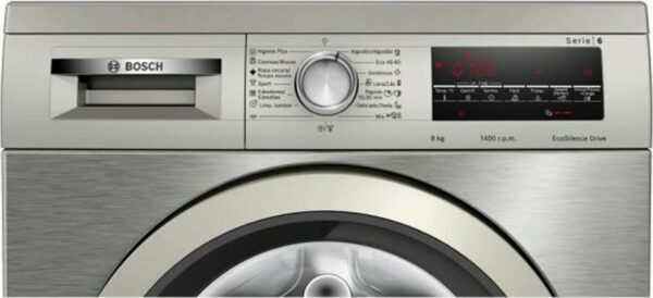 Bosch WUU28T8XES Πλυντήριο Ρούχων 8kg 1400 Στροφών