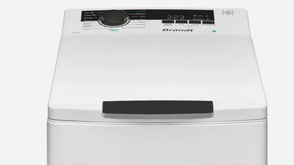 Brandt BT16019G Πλυντήριο Ρούχων Άνω Φόρτωσης 6kg 1200 Στροφών