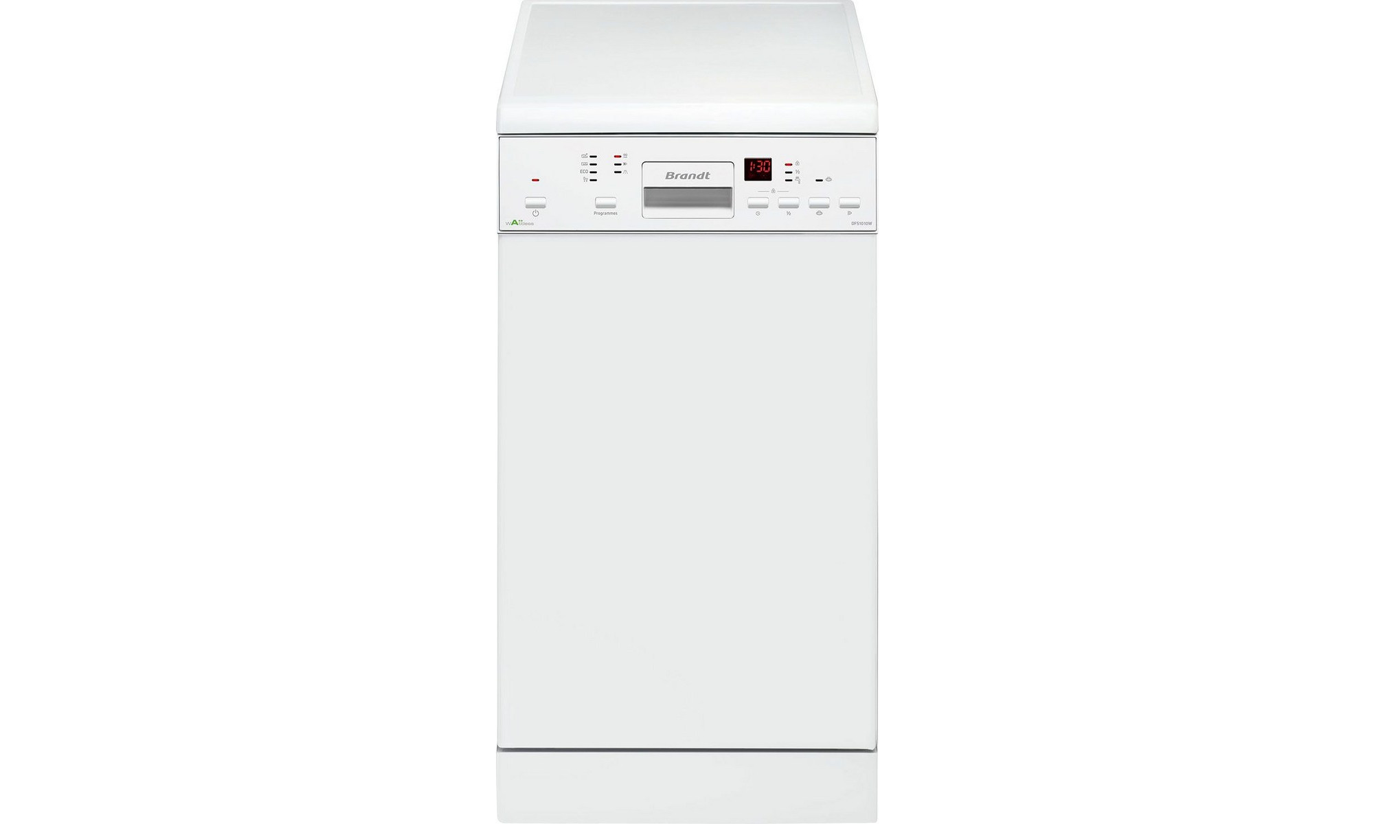 Brandt DFS1010W Ελεύθερο Πλυντήριο Πιάτων 44.8cm για 10 Σερβίτσια Λευκό