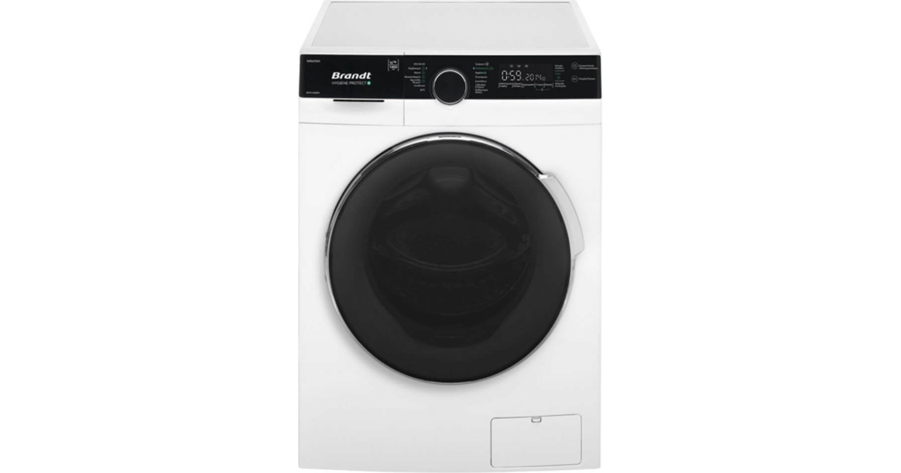 Brandt WFB126QWG Πλυντήριο Ρούχων 12kg 1400 Στροφών