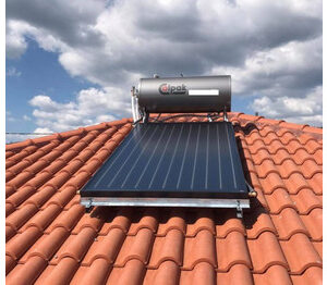 Calpak Mark 5 Ηλιακός Θερμοσίφωνας 200lt 3m² Glass Τριπλής Ενέργειας Κεραμοσκεπής για Αντλία Θερμότητας