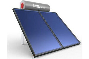 Calpak Mark 5 Ηλιακός Θερμοσίφωνας 200lt 4.2m² Glass Διπλής Ενέργειας Κεραμοσκεπής