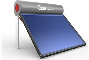 Calpak Mark 5 Ηλιακός Θερμοσίφωνας 300lt 3m² Glass Τριπλής Ενέργειας