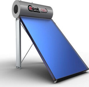 Calpak Neo Ηλιακός Θερμοσίφωνας 160lt 2.5m² Τριπλής Ενέργειας για Αντλία Θερμότητας