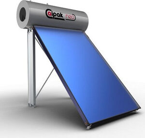 Calpak Neo Ηλιακός Θερμοσίφωνας 200lt 2.5m² Τριπλής Ενέργειας Κεραμοσκεπής