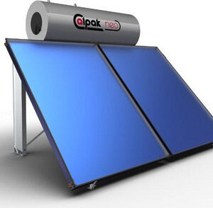 Calpak Neo Ηλιακός Θερμοσίφωνας 200lt 4m² Τριπλής Ενέργειας για Αντλία Θερμότητας