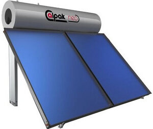 Calpak Neo Ηλιακός Θερμοσίφωνας 300lt 4m² Τριπλής Ενέργειας για Αντλία Θερμότητας