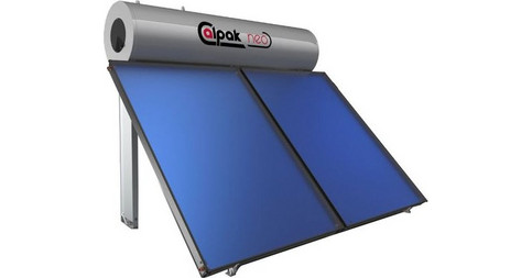 Calpak Neo Ηλιακός Θερμοσίφωνας 300lt 4m² Τριπλής Ενέργειας για Αντλία Θερμότητας