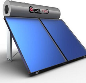 Calpak Neo Ηλιακός Θερμοσίφωνας 300lt 4m² Τριπλής Ενέργειας Κεραμοσκεπής